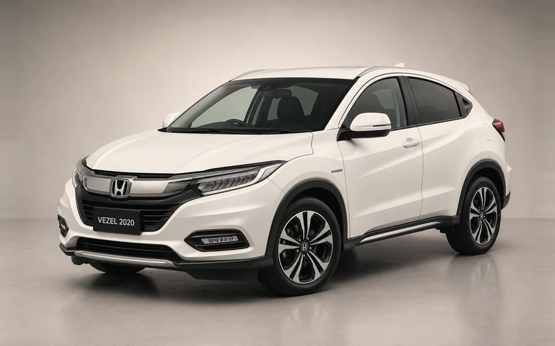 Honda Vezel 2020, önden çeyrek açı