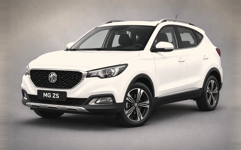 MG ZS, önden çeyrek açı