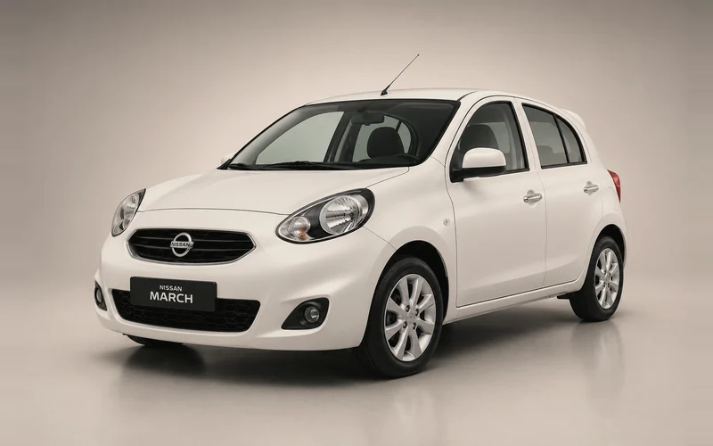 Nissan March, önden çeyrek açı