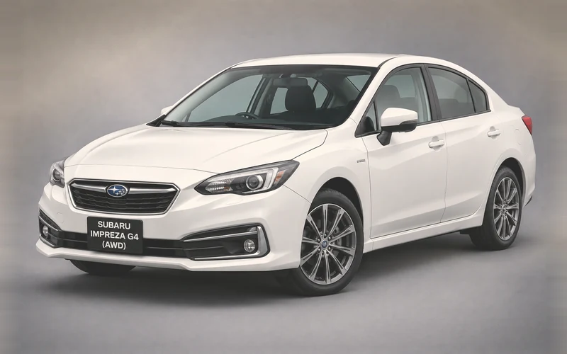 Subaru Impreza G4, önden çeyrek açı