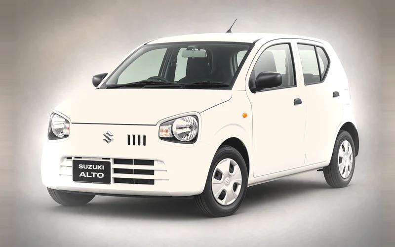Suzuki Alto, önden çeyrek açı