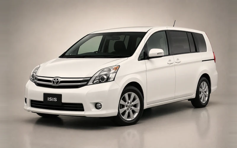 Toyota Isis, önden çeyrek açı