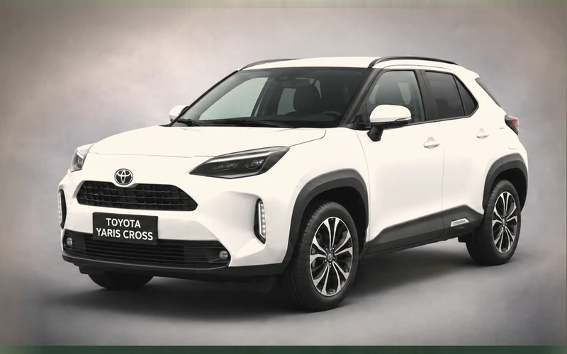 Toyota Yaris Cross, önden çeyrek açı